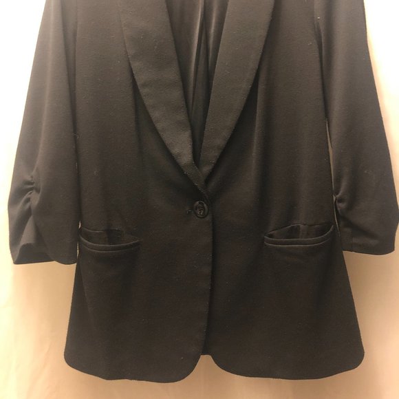 Women's 3/4 Sleeve Blazer - Picture 2 of 2